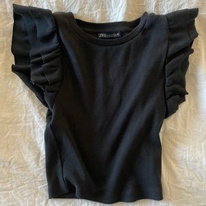 Zara Black Top